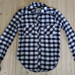 Abercrombie & Fitch Buffalo Plaid Button Up Shirt
